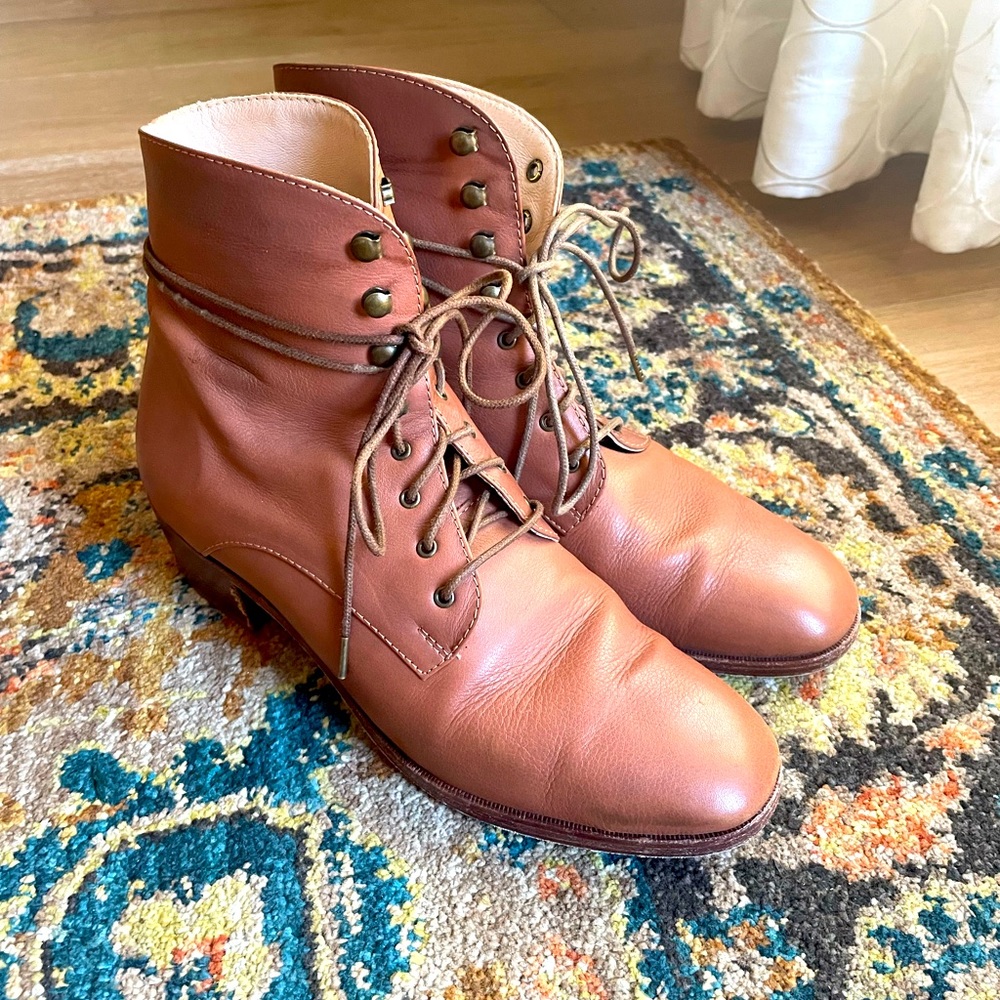 Christy Dawn Dawn Boot in Saddle Leather